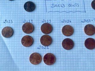 Mini Colección Centavos Americanos