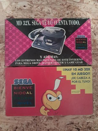 Lote 2 VHS Sega Saturn