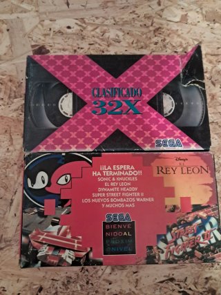 Lote 2 VHS Sega Saturn