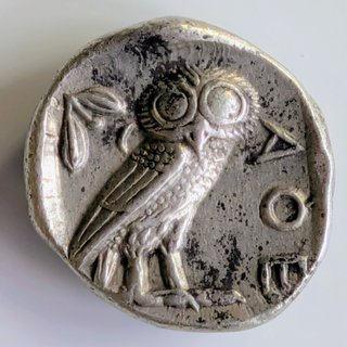 Tetradracma Atenas Antigua Plata