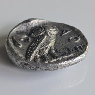 Tetradracma Atenas Antigua Plata