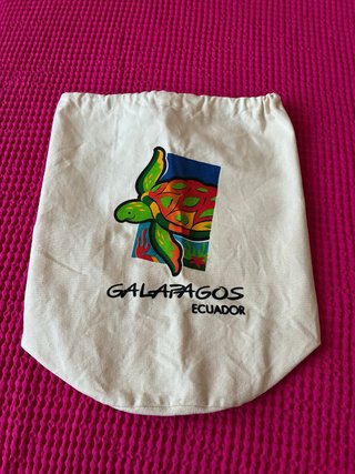 Mochila de algodón Galapagos Ecuador