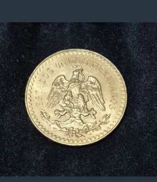 Moneda Centenario Mexicano 50 Pesos Oro Puro