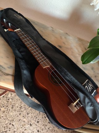 Ukelele de madera