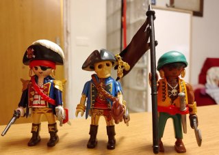 Playmobil Piratas (3 figuras)