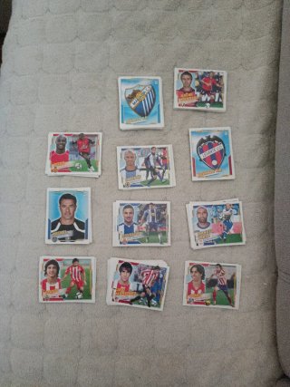 Lote 114 cromos Liga 2010-2011 Colecciones Este