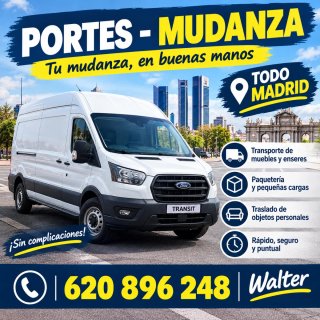 TRANSPORTE - MUDANZA - SOLO SABADOS Y DOMINGOS