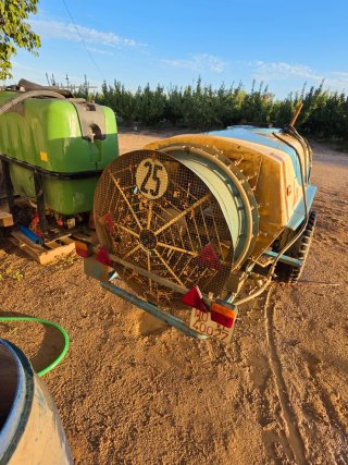 Atomizador 1500L funcionando