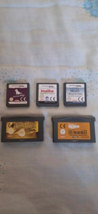 Lote Juegos Nintendo DS y GBA
