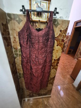 Falda larga Escada Sport roja