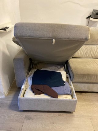 Sofá Cama IKEA ESKILSTUNA Chaise Longue 3pl 268cm