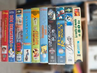 Lote VHS Clásicos Disney y otros