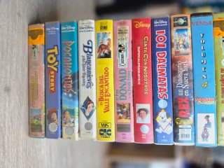 Lote VHS Clásicos Disney y otros