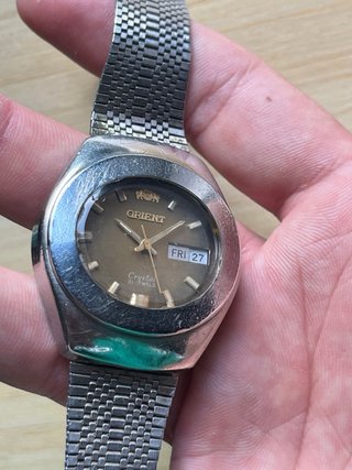 Reloj Orient Crystal Vintage Automático 21 Joyas