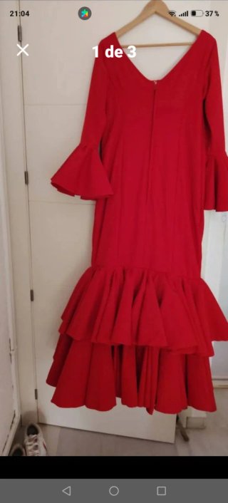 Vestido Flamenca Rojo