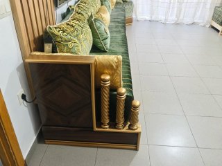 Salón Marroquí Terciopelo y Madera