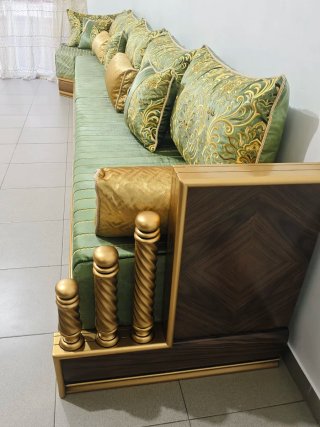 Salón Marroquí Terciopelo y Madera