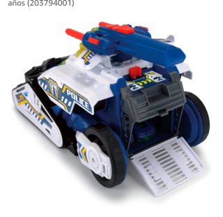 Juguetes de policía y helicóptero