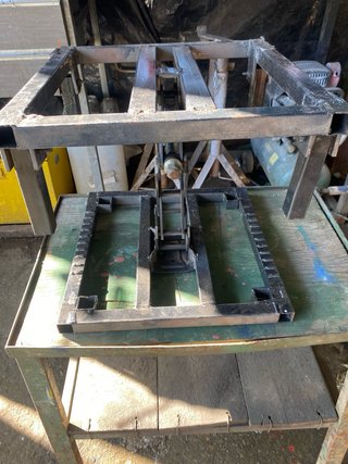 Elevador para motos custom