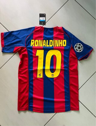 Maglia Barcellona 2005/06 Ronaldinho #10 - Tg(S/Xl