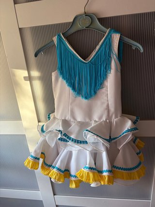 Traje Gitana Niña 3 Años aproximadamente