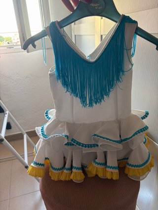 Traje Gitana Niña 3 Años aproximadamente