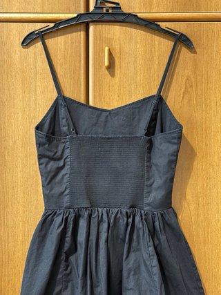 Vestitino nero H&M retro elasticizzato - taglia XS