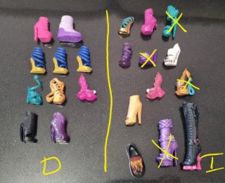 Zapatos Monster High Sueltos