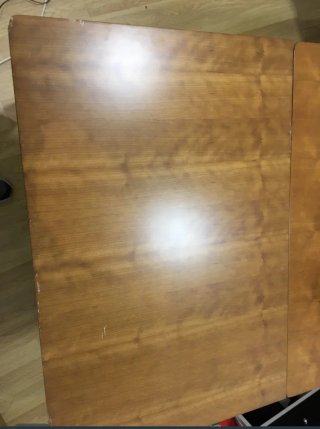 Mesa de madera maciza para despacho