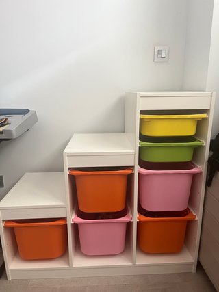 Estantería Infantil Ikea con Cubos