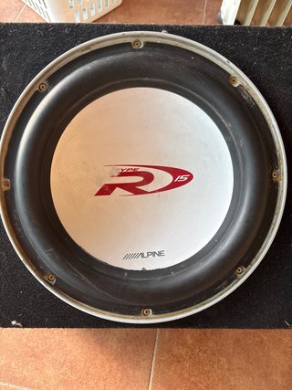 Subwoofer Alpine Type R 15