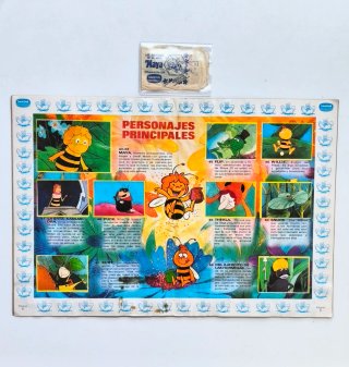LA ABEJA MAYA DANONE ALBUM CROMOS COMPLETO