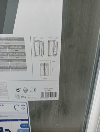 Ventana PVC con persiana