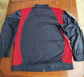 Chaqueta Adidas vintage negra y roja