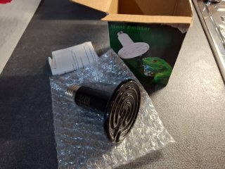 Lampadina ceramica infrarossi per rettili