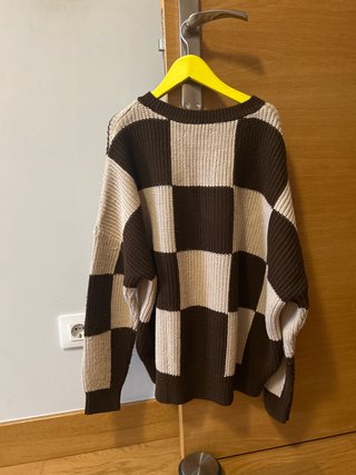 Jersey de punto cuadros S