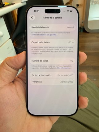 IPHONE 17 256GB BATERIA 100%