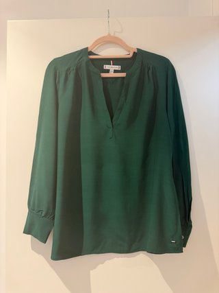 Blusa Tommy Hilfiger verde