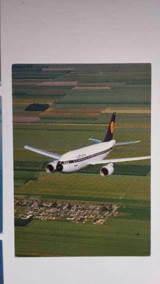 Lote Postales Aviación Condor y Lufthansa