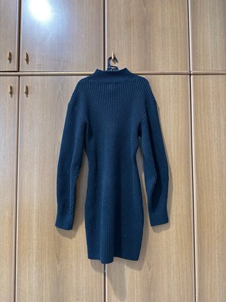 Vestito invernale virale H&M nero - taglia S