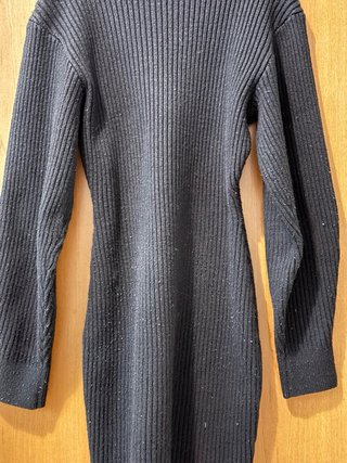 Vestito invernale virale H&M nero - taglia S