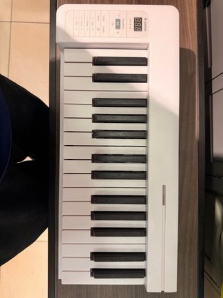 Piano blanco portátil