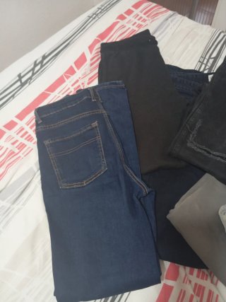 Pantalones de niño 7 vaqueros y 3 de chandal lote