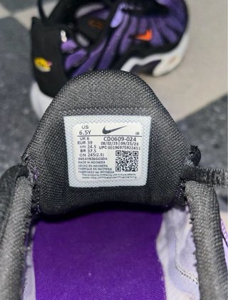 Nike Air Max Plus TN Moradas Negras