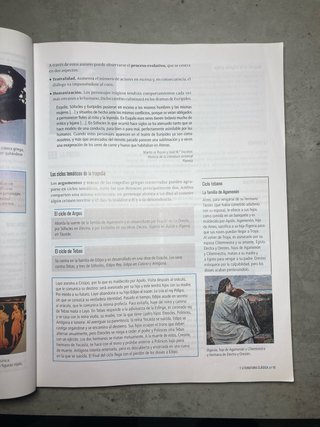 Literatura universal 1, Bachillerato