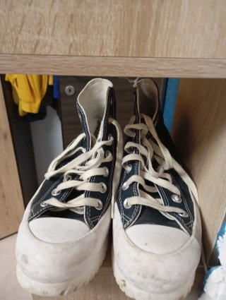 Converse Platform Sneakers Nere