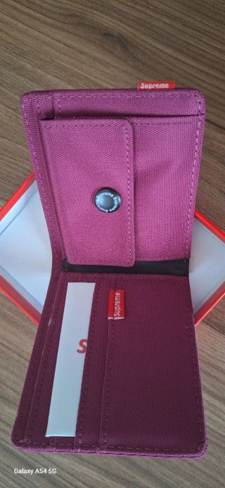 Portafoglio Supreme bordeaux