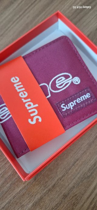 Portafoglio Supreme bordeaux