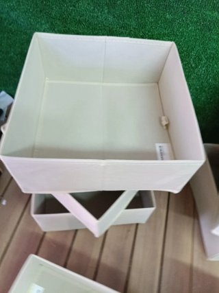 SONGMICS Organizadores Cajones, Juego de 12 Cajas