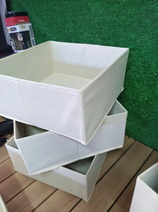 SONGMICS Organizadores Cajones, Juego de 12 Cajas